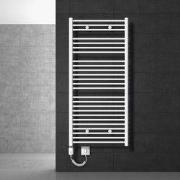Badkamerradiator Sahara 750 x 1500 mm Witte rechte zijaansluiting met ...