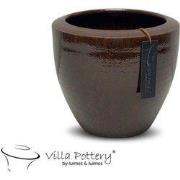 Villa Pottery  Bologna Pot Bruin - cm