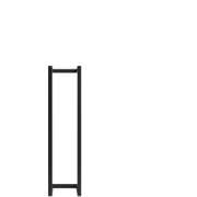 Handdoekenrek Houston Medium - Zwart