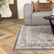 Vintage vloerkleed Sybil Blauw - Polyester - 240 x 330 cm - (X)