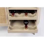 Housecraft Living Amaya Wijnkast/ Drankkast/ Barkast Laag Rotan