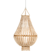 KUMBUKKAN - Kroonluchter - Lichtbruin - Rubberhout