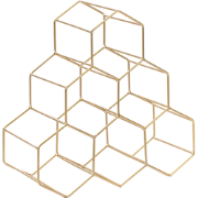 LISTOWEL - Wijnrek - Goud - IJzer