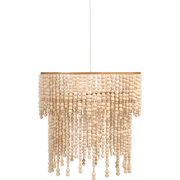 KIRINDI - Kroonluchter - Lichtbruin - Rubberhout