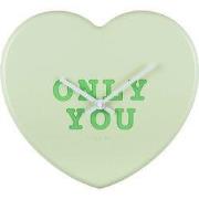 Wall Clock Heart Candy