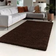 Hoogpolig vloerkleed - Candy Shaggy Bruin - 120 X 170 CM