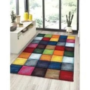 Vernazza Kleurrijk Multi vloerkleed - Blokjes - 160 X 230 CM