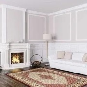 Ahlat Klassiek rood vloerkleed - Oosters Motief - 120 X 170 CM