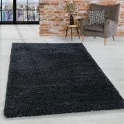 Luna Hoogpolig Antraciet vloerkleed - Geo - 200 X 290 CM