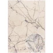 Ursula Modern Zilver vloerkleed - Designer - 160 X 230 CM