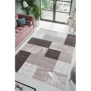 Jaden Modern Bruin vloerkleed - Laagpolig - 120 X 170 CM