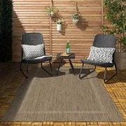 Capri Buitenkleed Indoor & Outdoor Bruin - 80 X 250 CM