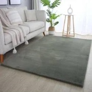 Teresa Hoogpolig Fluffy Groen vloerkleed - - 200 X 290 CM