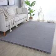 Teresa Hoogpolig Fluffy Grijs vloerkleed - - 80 X 250 CM