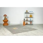 Romanica vloerkleed - Effen Modern - Zilver / Lichtgrijs - 160 X 230 C...