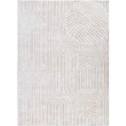 Nara Modern Japandi Stijl vloerkleed - Beige - 160 X 230 CM