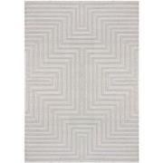 Cara vloerkleed - Labyrinth Modern Japandi - Zilver - 80 X 150 CM