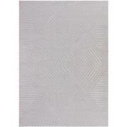 Cara vloerkleed - Intersecto Modern Japandi - Zilver - 140 X 200 CM