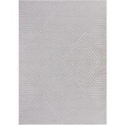 Cara vloerkleed - Intersecto Modern Japandi - Zilver - 280 X 370 CM