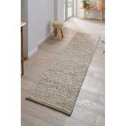 Loper - Minerals Uni Modern Laagpolig - Wol - Bolletjes - Naturel / Be...