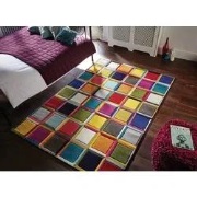 Kleurrijk vloerkleed - Waltz Multi - 160 X 230 CM