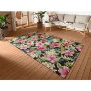 Binnen- En Buitenkleed - Tropical Flowers Multicolor - 160 X 235 CM