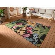Binnen- En Buitenkleed - Tropical Flowers & Leaves Multicolor - 160 X ...
