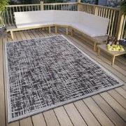 Buitenkleed - Telu Grijs/Antraciet - 76 X 150 CM