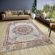Vintage vloerkleed - Maderno Crème / Multi - 200 X 280 CM