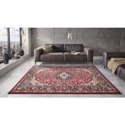 Klassiek vloerkleed - Laagpolig - Isfahan - Rood - 160 X 230 CM