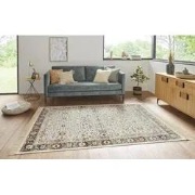 Klassiek vloerkleed - Laagpolig - Naveh - Franjes - Beige / Multi - 16...