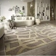 Villeroy & Boch - Laagpolig vloerkleed - Therese - Grijs / Beige - 160...