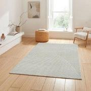 Laagpolig Vloerkleed Delia - grijs - 80 X 150 CM