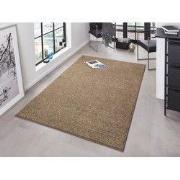 Laagpolig Velours Vloerkleed - Designer Pure - Bruin - 140x200 cm