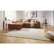 Laagpolig superzacht vloerkleed - Uni - Beige - 80x250 cm