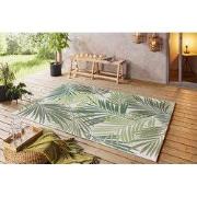 Laagpolig vloerkleed - Vai - Binnen en buitenkleed - Groen - 200x290 c...