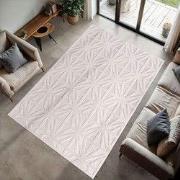 Binnen & Buiten vloerkleed - Zora Starburst - Creme - 160x230 cm