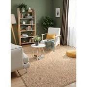 Elle Decoration - Rocco Wol lookvloerkleed - caramel / beige - 160x230...