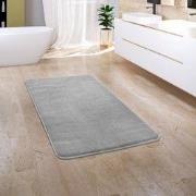 Badkamer Vloerkleed Corina - Grijs - 50x80 cm