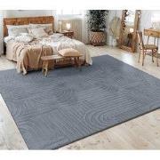 Laagpolig Vloerkleed Lely - Japandi - Antraciet - 160x220 cm