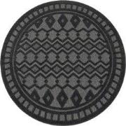 Binnen & Buitenkleed - Vloerkleed Livotta Amy - Antraciet - 140x200 cm