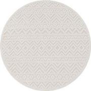 Binnen & Buitenkleed - Vloerkleed Livotta Geo - Creme - 80x250 cm