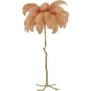 Light & Living - vloerlamp - Feather - oranje - kunststof - design lam...