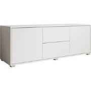 Meubella - TV-Meubel Gideon - Wit - 141 cm