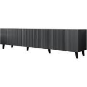 Meubella - TV-Meubel Vintar - Antraciet - 200 cm