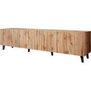 Meubella - TV-Meubel Vintar - Eiken - 200 cm