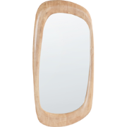 TRIZAY - Wandspiegel - Bruin - Rubberhout
