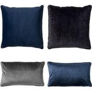 Dutch Decor KUSSENSET - 4-delig - Matching Velvets - 45x45 cm en 30x50...