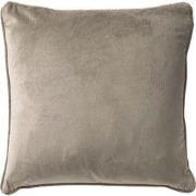 Dutch Decor FINN - sierkussen 45x45 cm - velvet - effen kleur - Driftw...