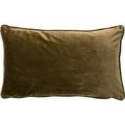 FINN - Kussenhoes 30x50 cm - velvet - lendekussen - Military Olive - g...